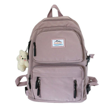 Kylethomasw  Female School Student Book Bag Travel Girls Rucksack Korean Fashion Women Waterproof Backpack For Teenager Mochila